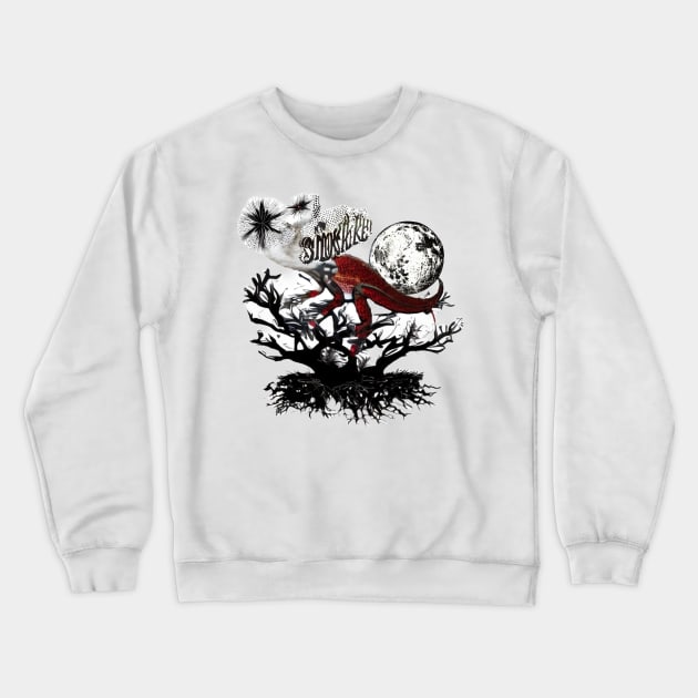 Chameleon Smoke Crewneck Sweatshirt by The Illegal Goat Company